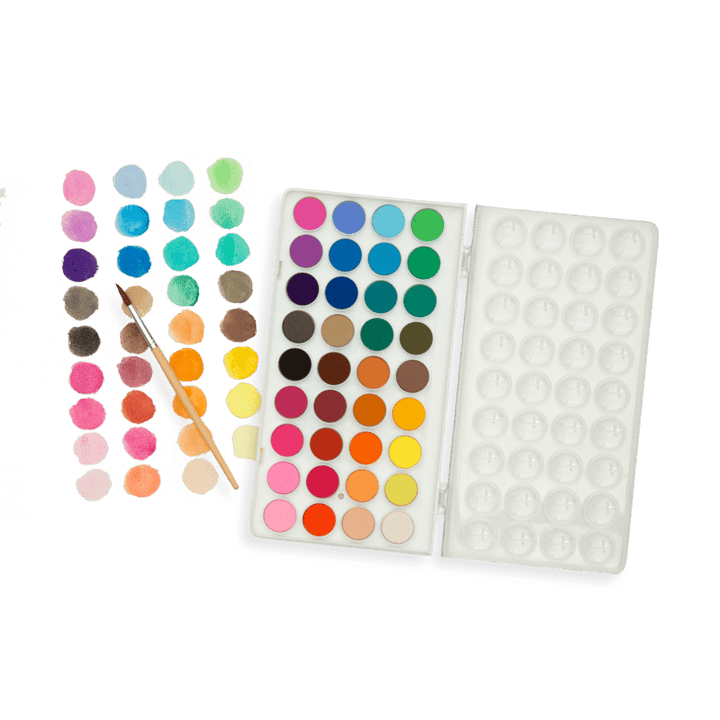 OOLY Paint Lil' Watercolor Paint Pods - 36 Pc Set | OOLY