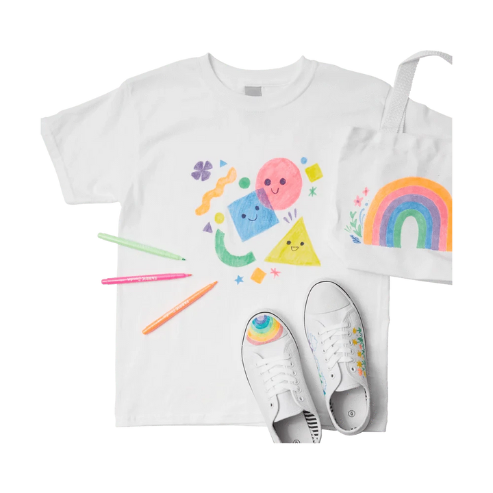 OOLY Paper Fabric Doodlers Markers - Set of 12