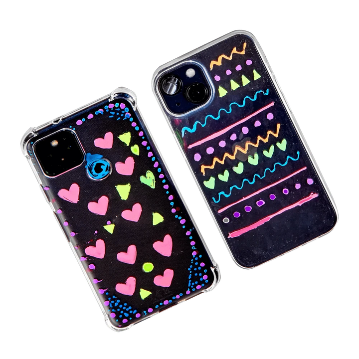 OOLY Paper Jelly Gloss Neon Multi-Surface Deco Gel Pens - Set of 6