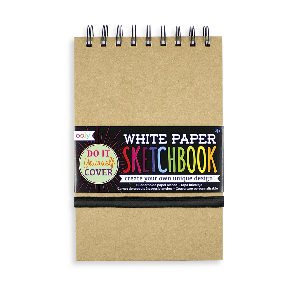 OOLY Paper White DIY Cover Sketchbook