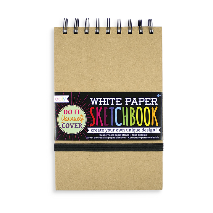 OOLY Paper White DIY Cover Sketchbook