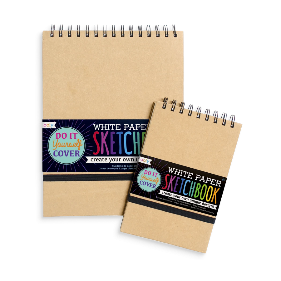 OOLY Paper White DIY Cover Sketchbook
