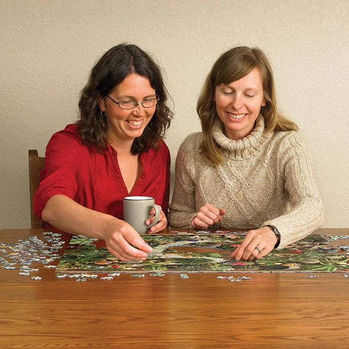 Outset Media Puzzles Succulent Garden Puzzle - 1000 Piece | Cobble Hill