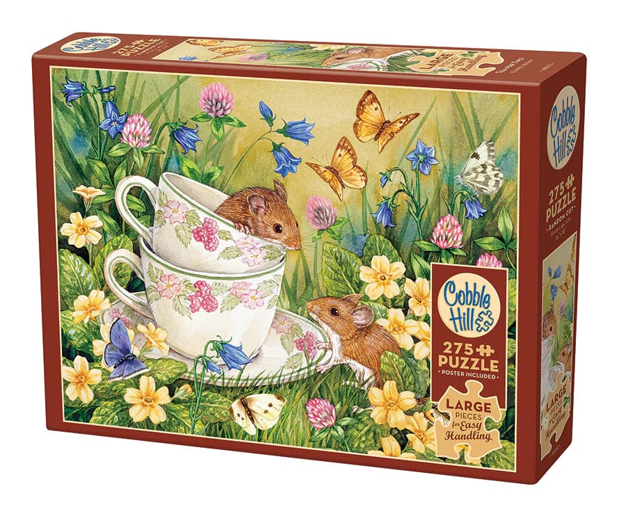 Outset Media Puzzles Tea for Two | Easy Handling 275 Piece