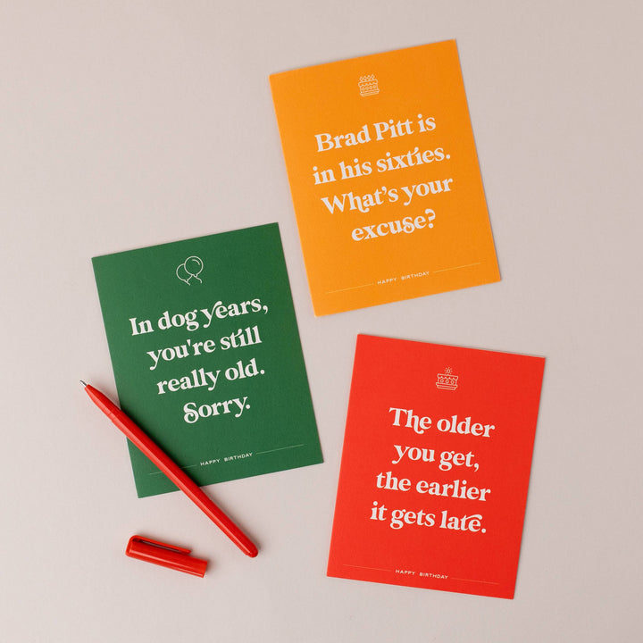 Paloma Paper Co. Cards Earlier it Gets Late | Funny Birthday Card