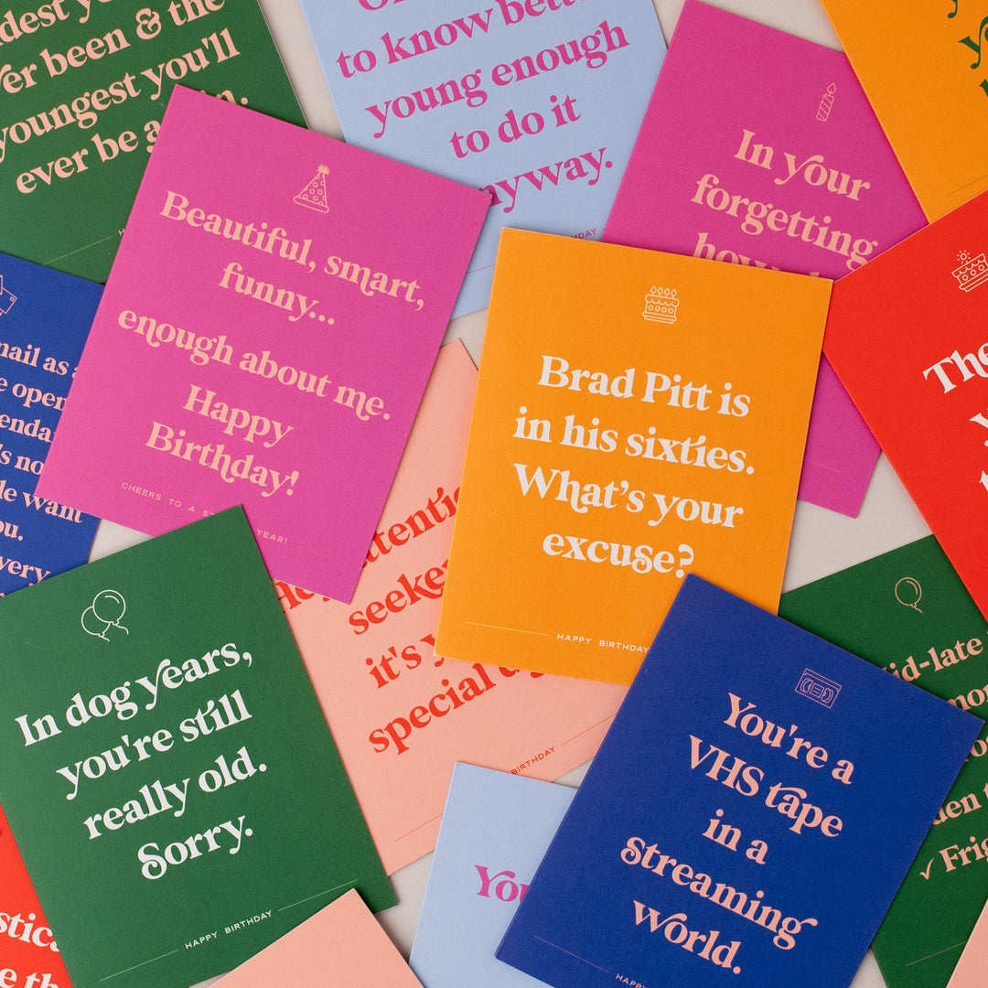 Paloma Paper Co. Cards Enough about Me | Funny Birthday Card