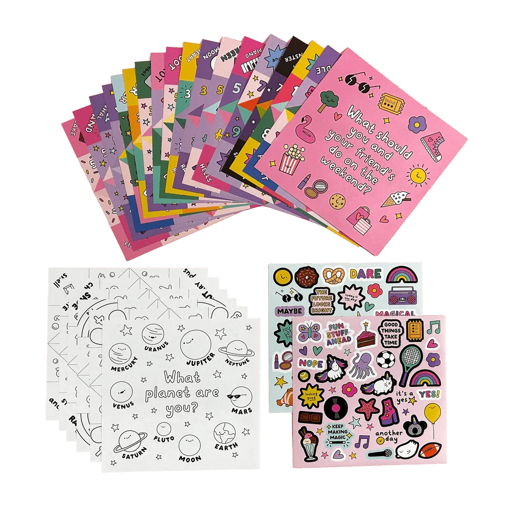 Paper Luxe Baby DIY Fortune Tellers Activity Kit