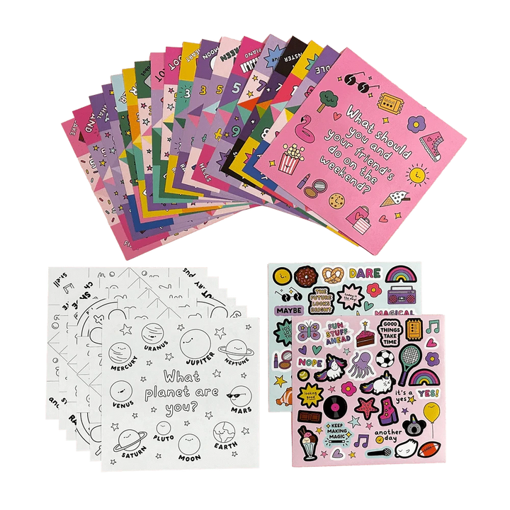 Paper Luxe Baby DIY Fortune Tellers Activity Kit