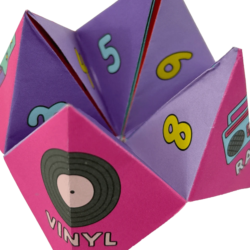 Paper Luxe Baby DIY Fortune Tellers Activity Kit