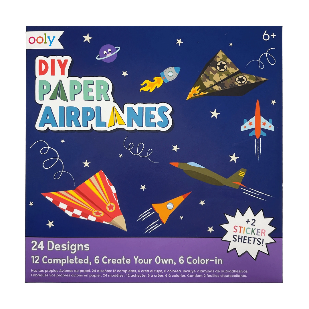Paper Luxe Baby DIY Paper Airplanes Activity Kit