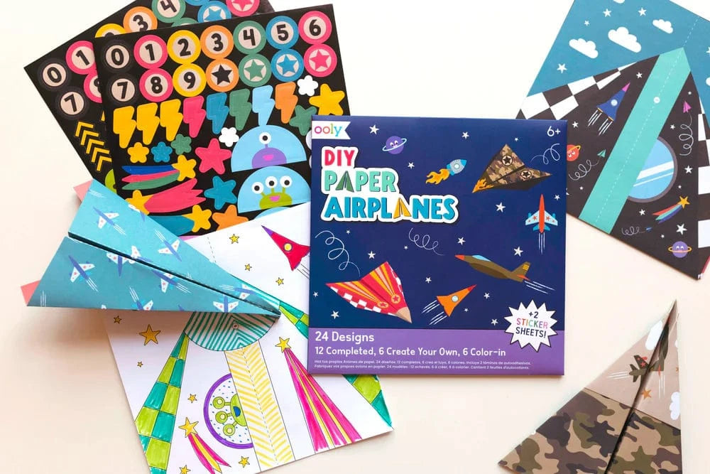 Paper Luxe Baby DIY Paper Airplanes Activity Kit