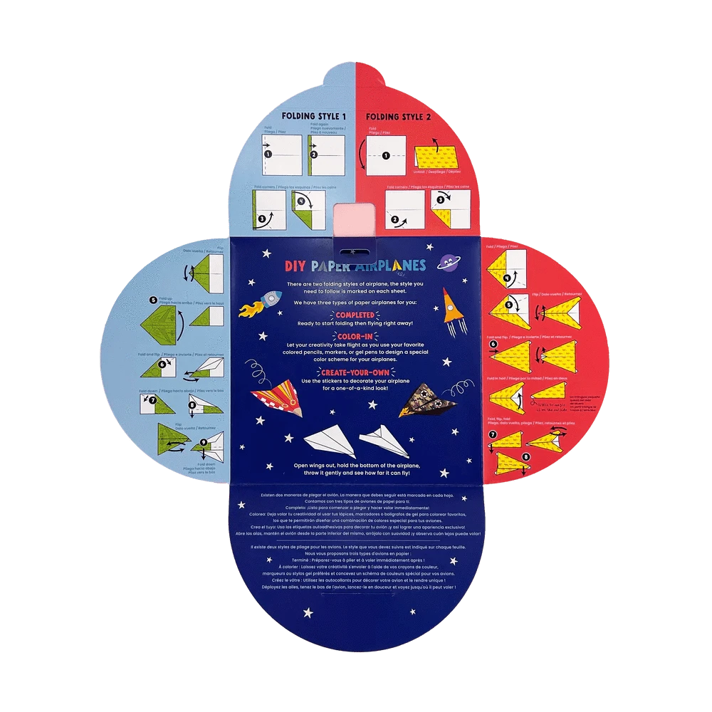 Paper Luxe Baby DIY Paper Airplanes Activity Kit