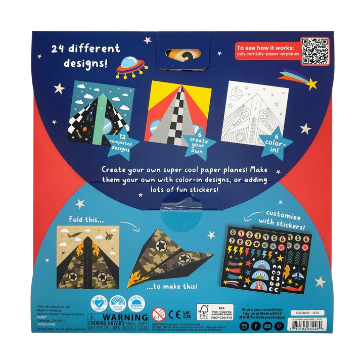 Paper Luxe Baby DIY Paper Airplanes Activity Kit