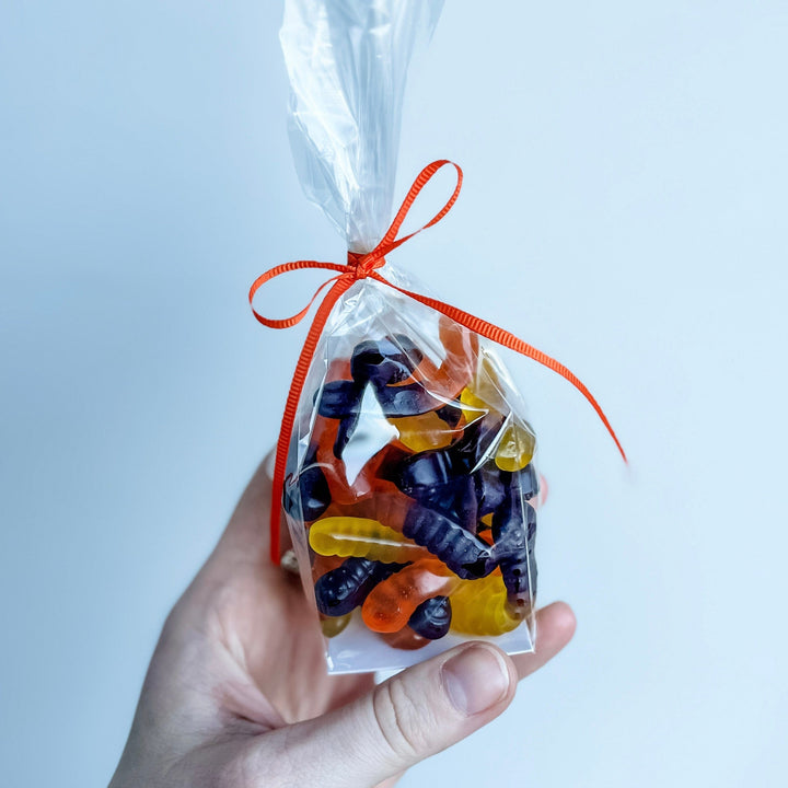 Paper Luxe Treats Worms Boo Bites - Candy Corn | Skulls | Worms