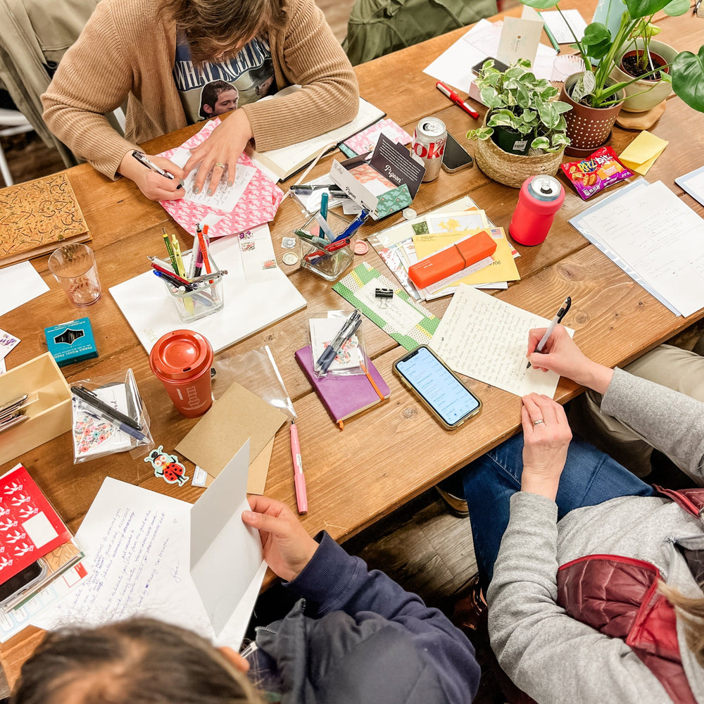 Paper Luxe Workshop Sip & Send Letter Writing Meetup - May 18th, 2024