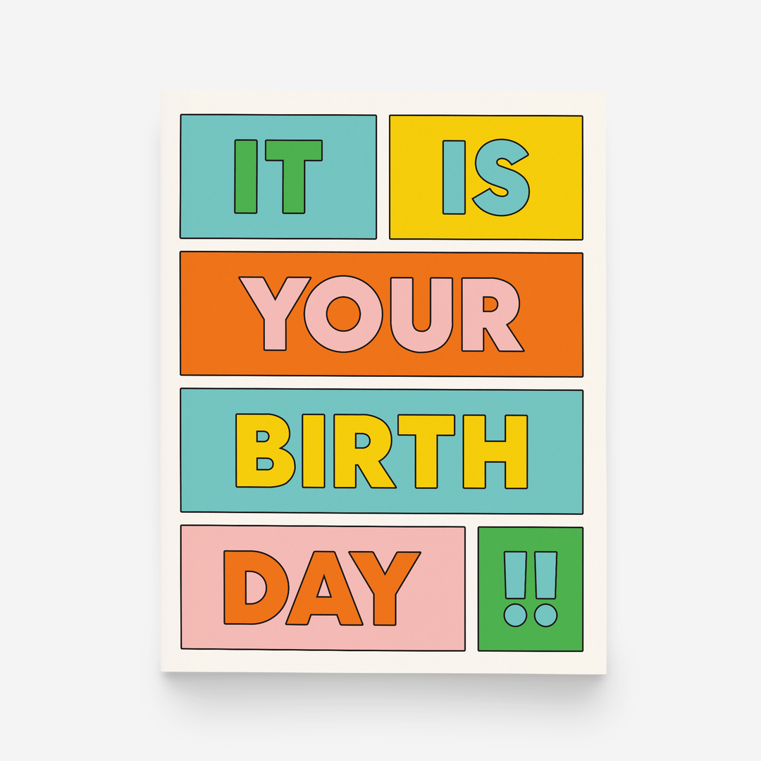 paper&stuff Card It Is Your Birthday Greeting Card