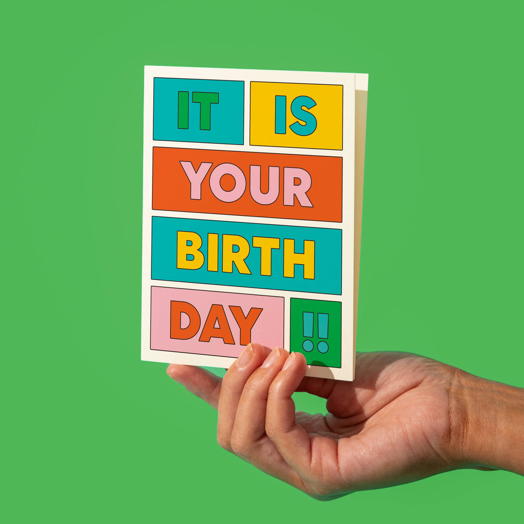 paper&stuff Card It Is Your Birthday Greeting Card