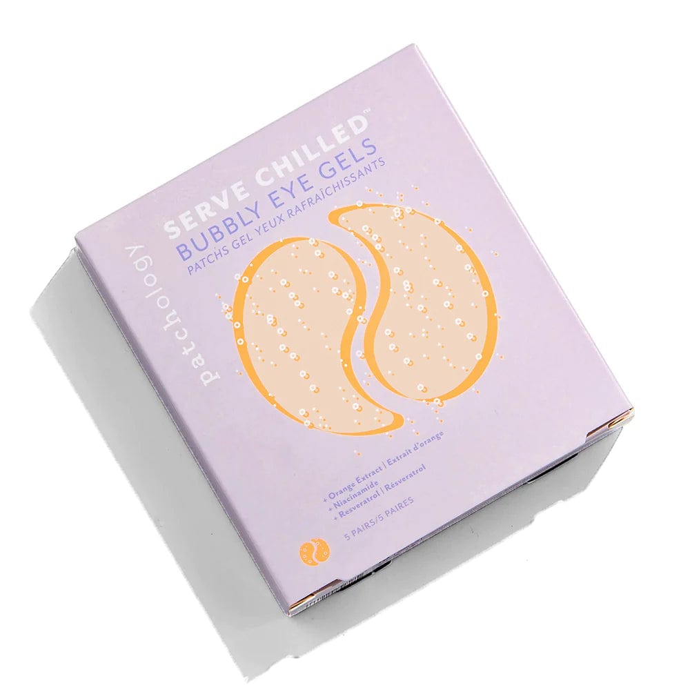 Patchology Skin Care Serve Chilled Bubbly Eye Gels - 5 Pairs