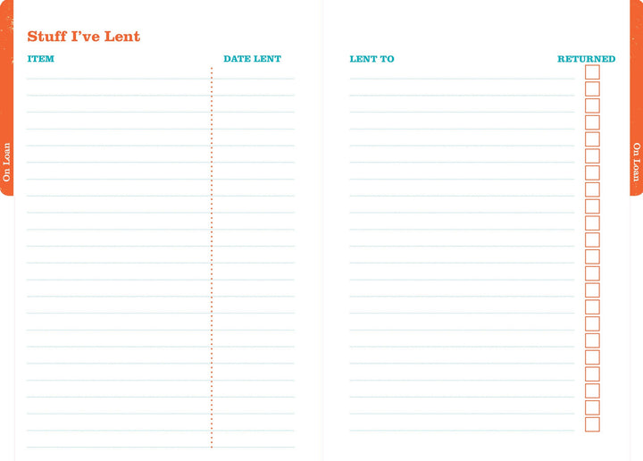Peter Pauper Press Password Log Can't Remember Sh*t Reminder Book