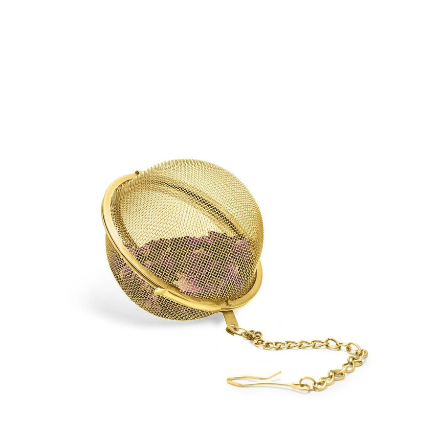 Pinky Up Tea & Infusions Small Tea Infuser Ball in Gold