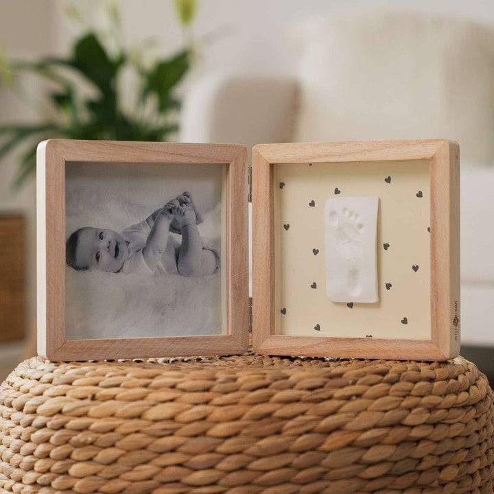PJM Distribution Baby Double Frame - Pretty Hearts | Petit Artichaut
