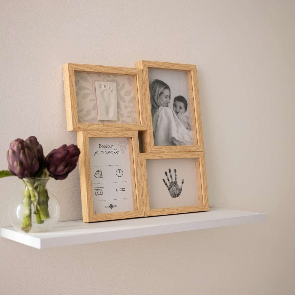 PJM Distribution Baby Puzzle Frame - Ivy Grey | Petit Artichaut