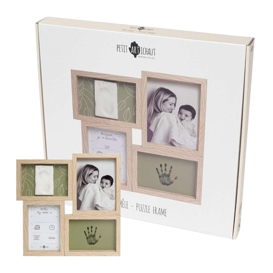 PJM Distribution Baby Puzzle Frame - Olive Tree | Petit Artichaut