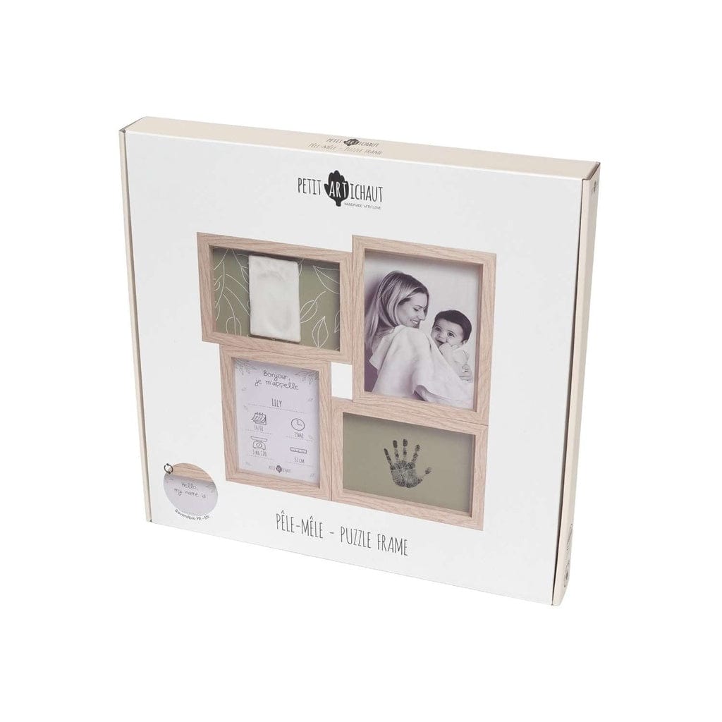 PJM Distribution Baby Puzzle Frame - Olive Tree | Petit Artichaut