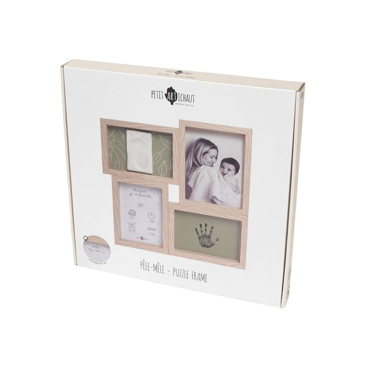 PJM Distribution Baby Puzzle Frame - Olive Tree | Petit Artichaut