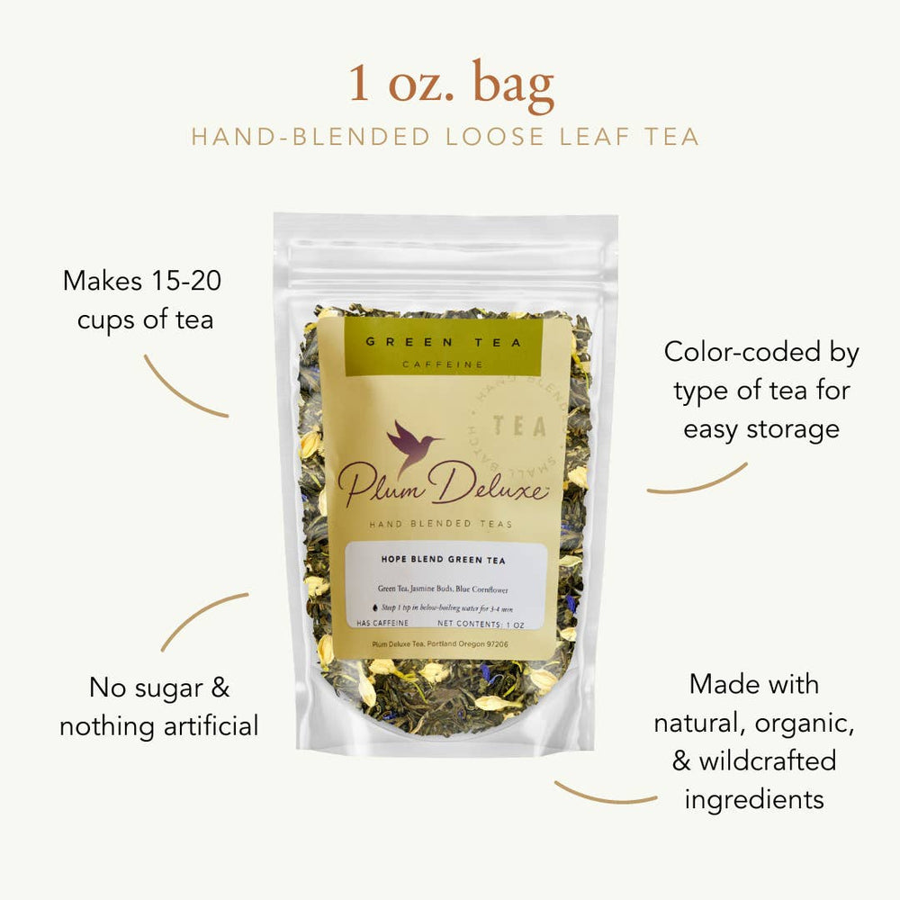 Plum Deluxe Tea Lavender Daydream White Tea with Mango
