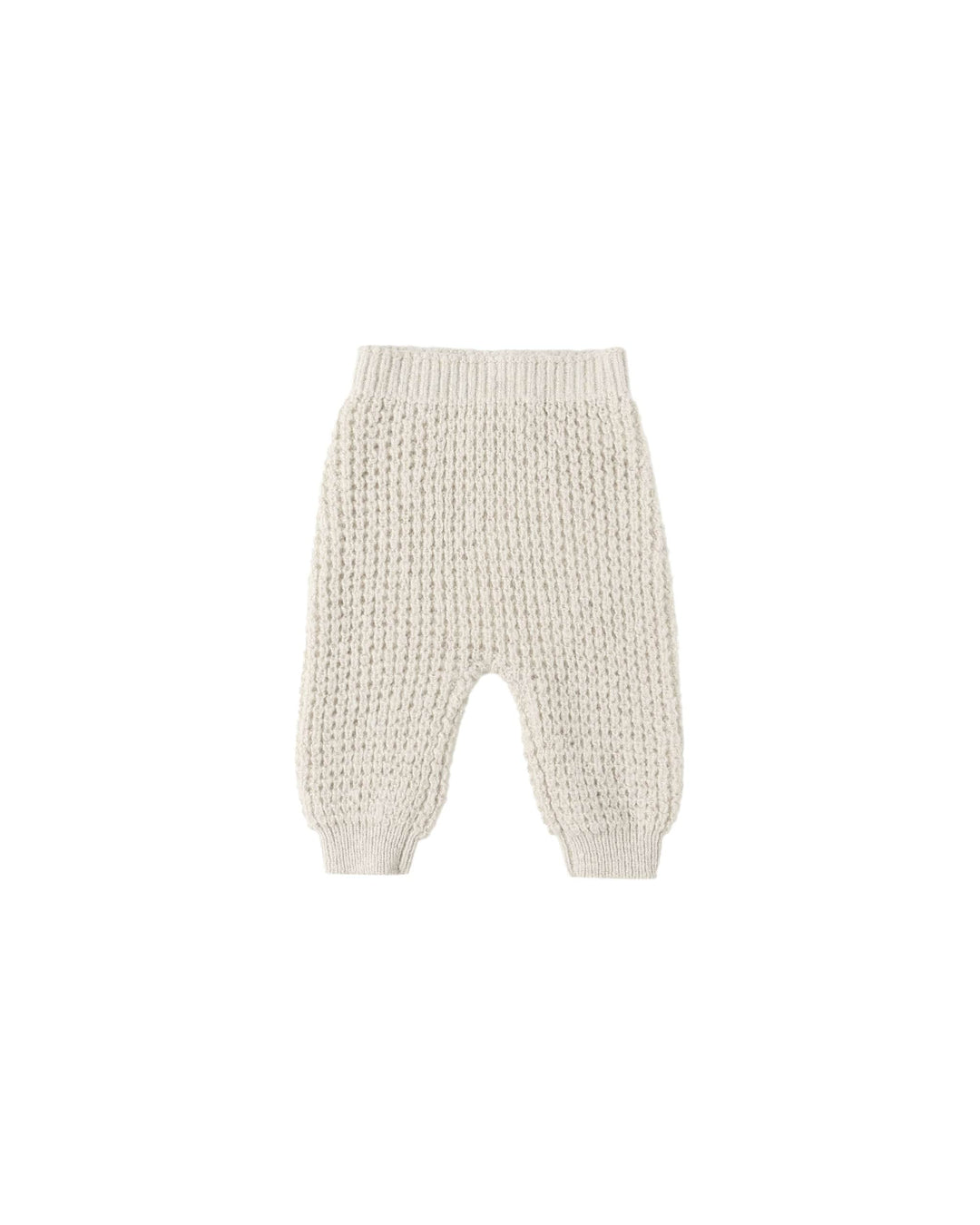 Quincy Mae Baby Chunky Knit Pant - Natural