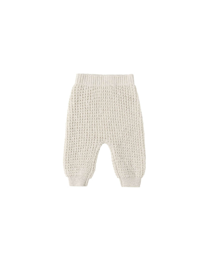 Quincy Mae Baby Chunky Knit Pant - Natural