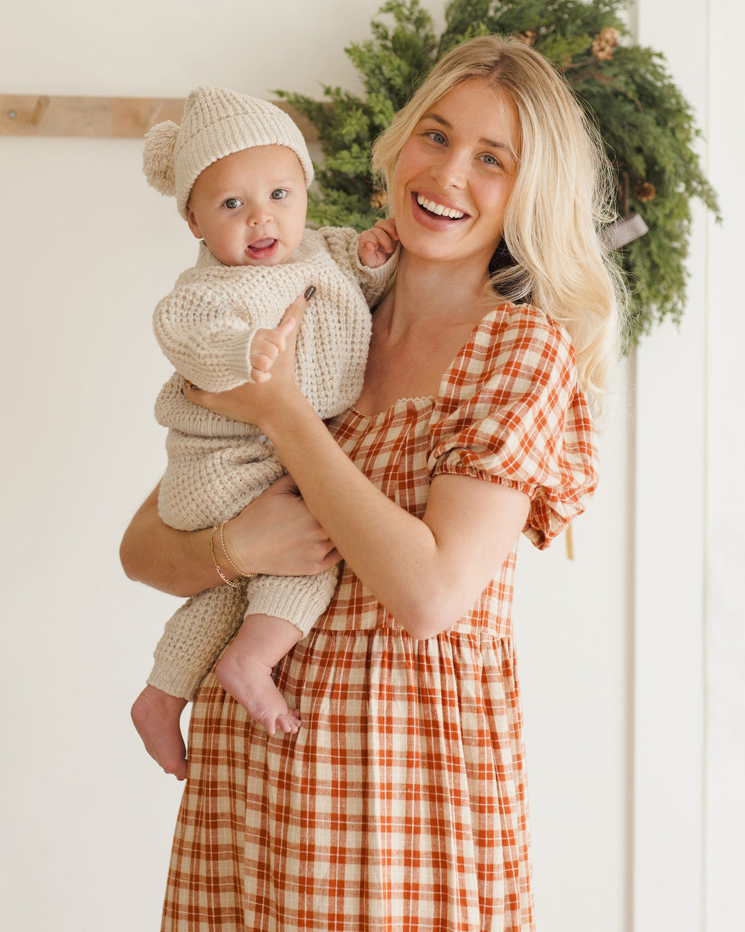 Quincy Mae Baby Chunky Knit Sweater - Natural