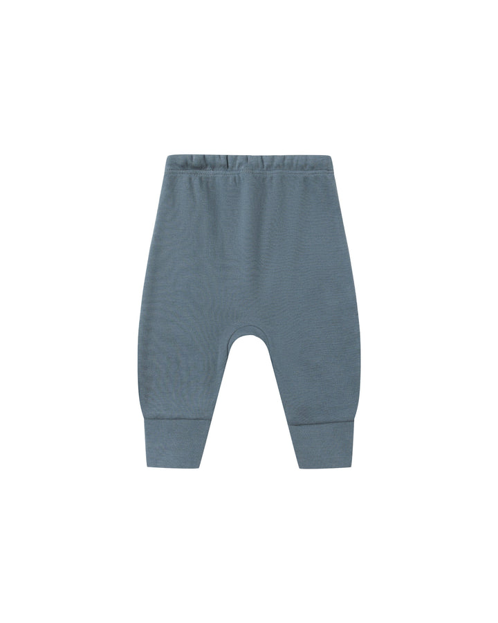 Quincy Mae Baby Drawstring Pant - Ocean