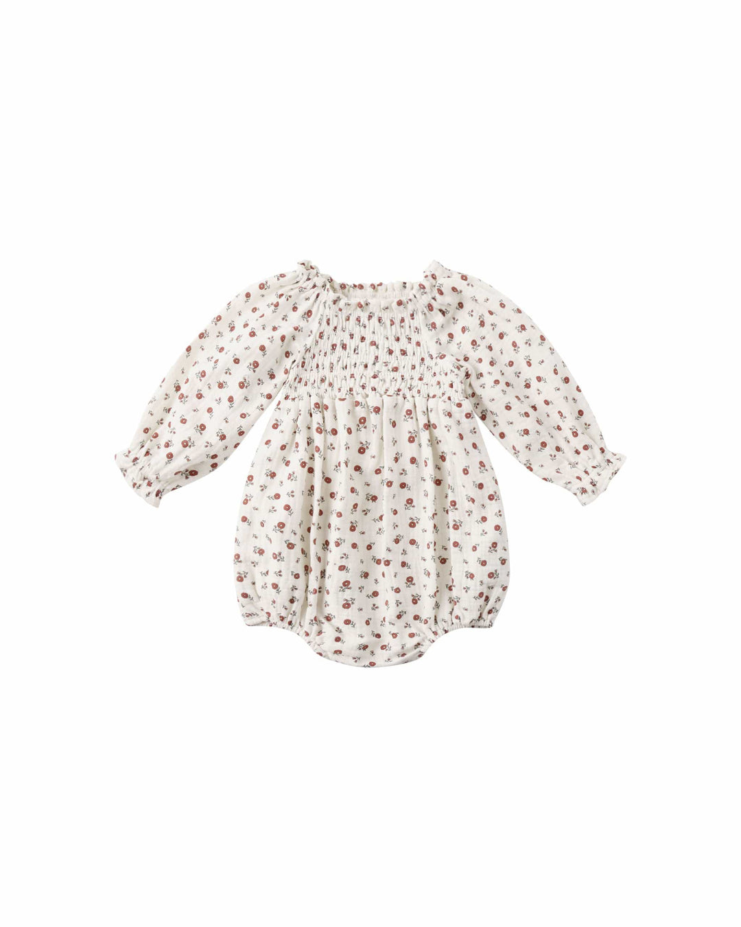Quincy Mae Baby Eden Romper - Winter Ditsy