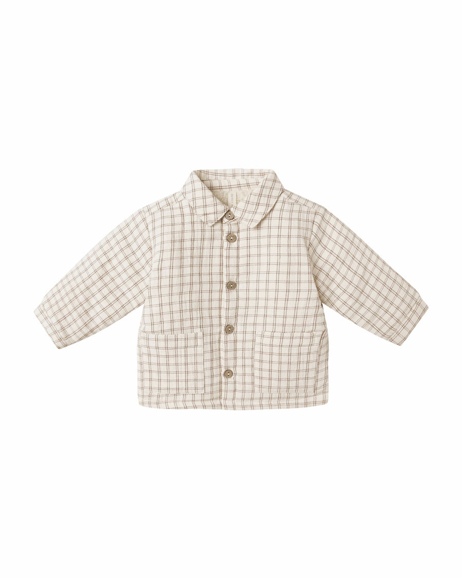 Quincy Mae Baby Ford Jacket - Cedar Check