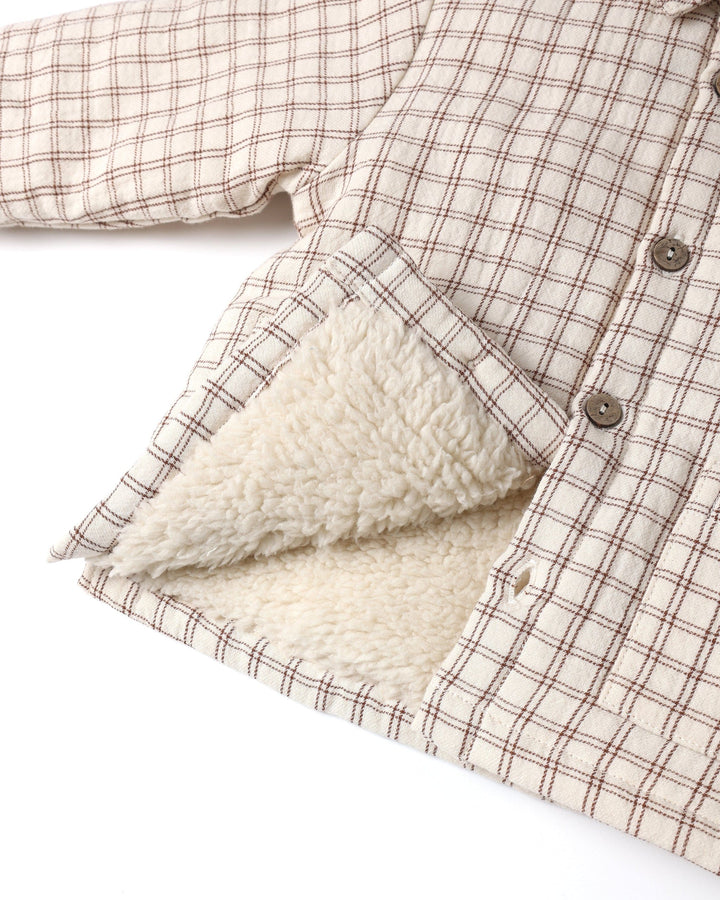 Quincy Mae Baby Ford Jacket - Cedar Check