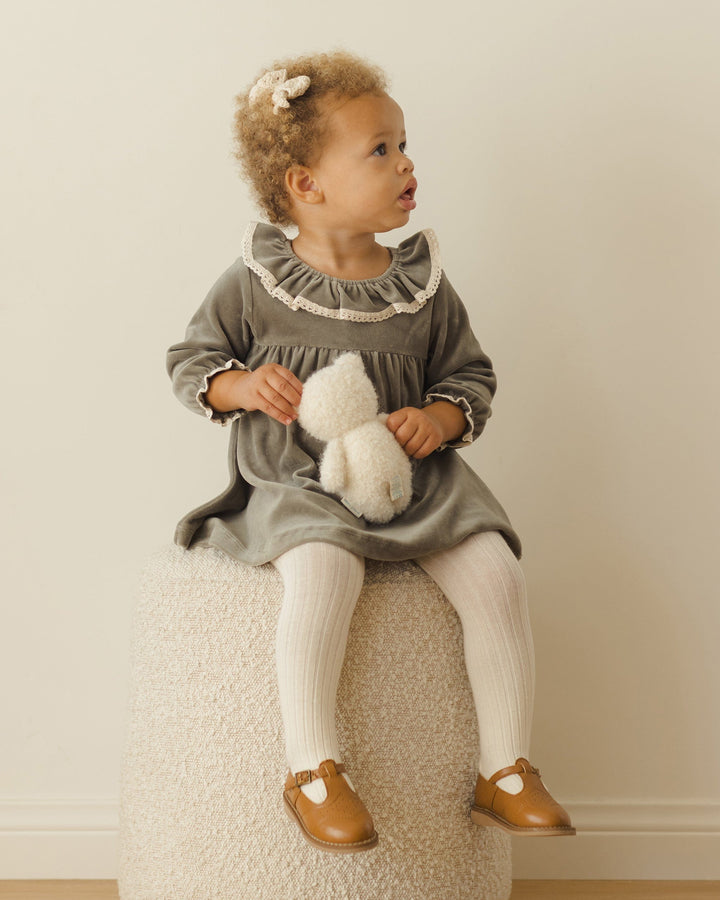 Quincy Mae Baby One Size Crochet Bow - Natural