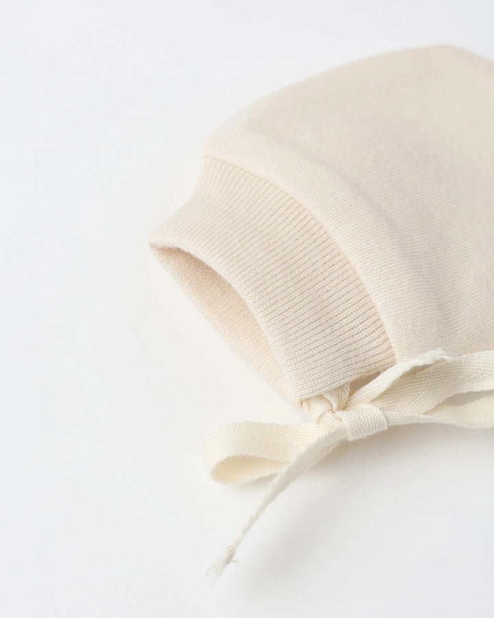 Quincy Mae Baby One Size No Scratch Mittens, Set Of 2 - Steel Blue, Natural