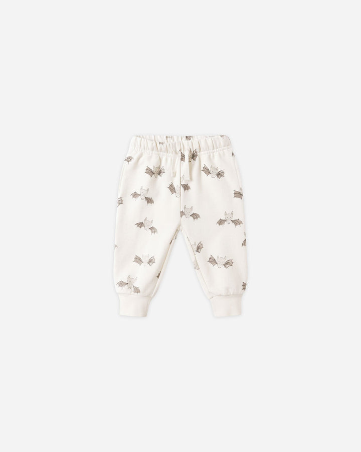 Quincy Mae Baby Relaxed Fleece Sweatpant - Bats