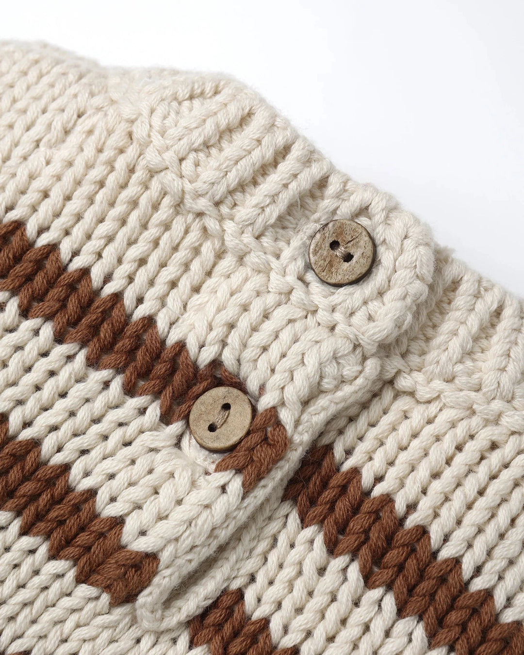 Quincy Mae Baby Rex Sweater - Cedar Stripe