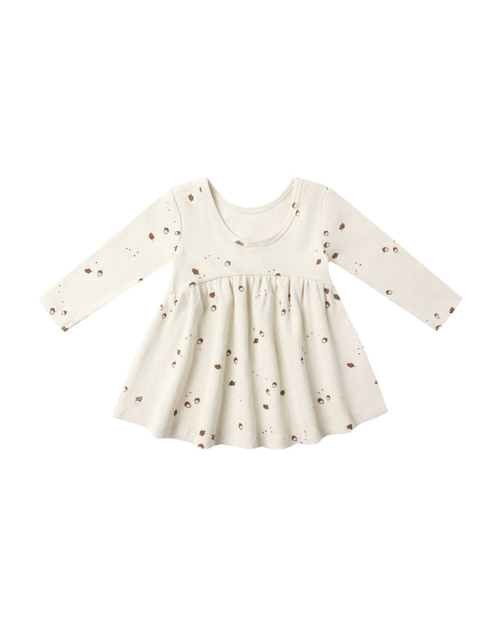 Quincy Mae Baby Ribbed Long Sleeve Dress - Acorns