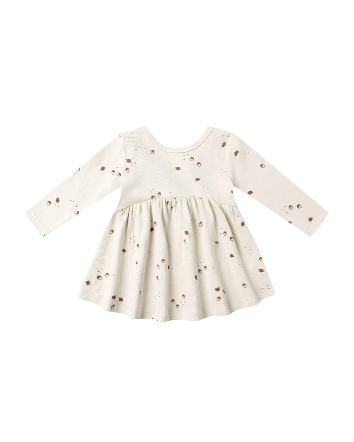Quincy Mae Baby Ribbed Long Sleeve Dress - Acorns