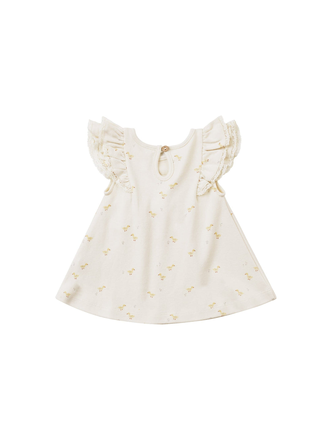 Quincy Mae Baby & Toddler Dresses Flutter Dress & Bloomer - Ducks