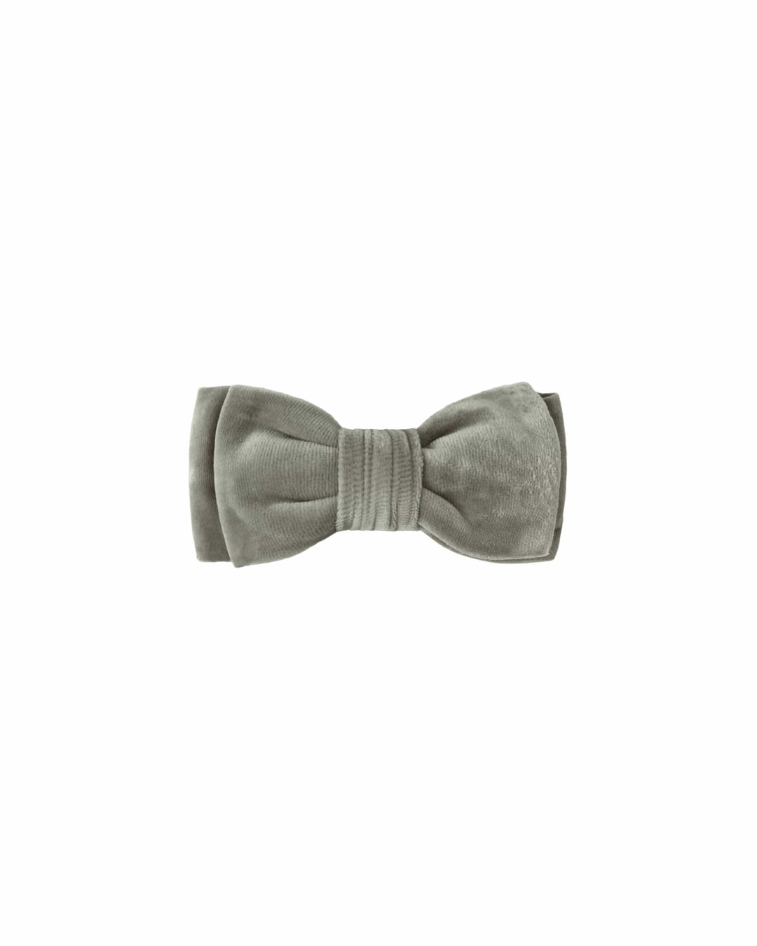 Quincy Mae Baby Velour Bow Headband - Forest