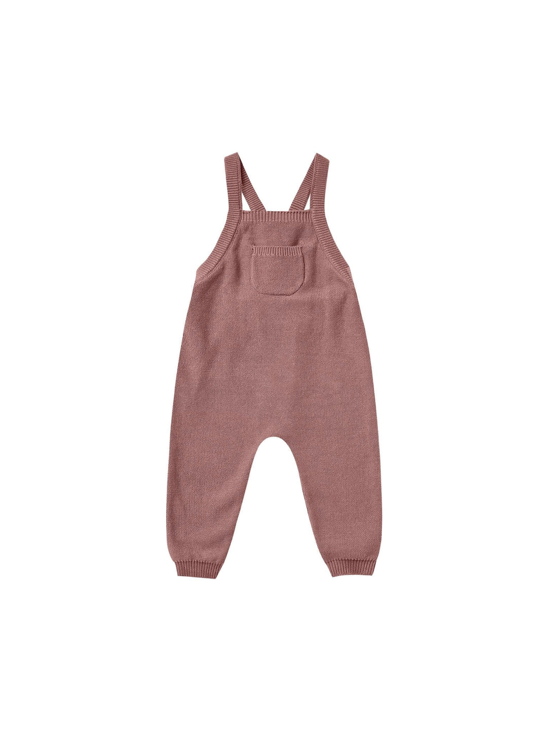 Quincy Mae Overall Knit Overall - Fig