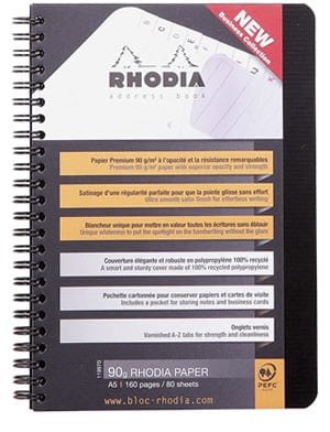 Rhodia Paper Rhodia Address Book