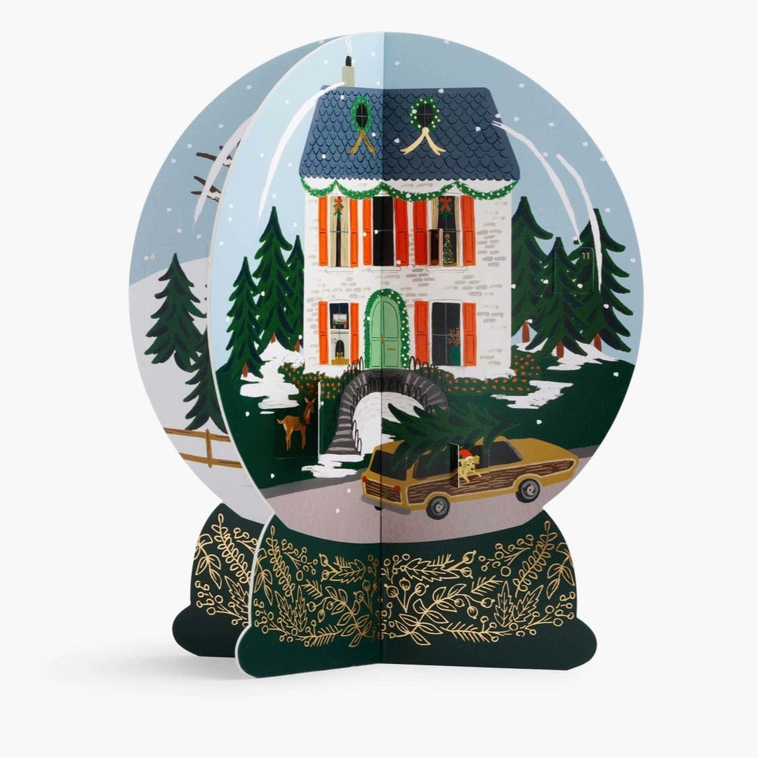 Rifle Paper Co. Advent Calendar Snow Globe Advent Calendar