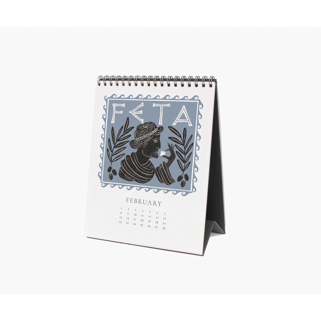 Rifle Paper Co. Calendar 2026 Cheese Desk Calendar