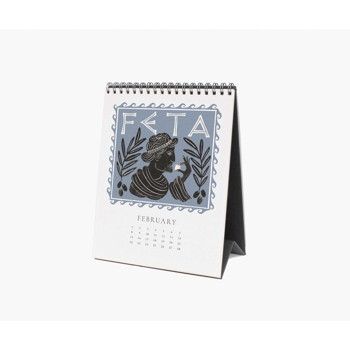 Rifle Paper Co. Calendar 2026 Cheese Desk Calendar